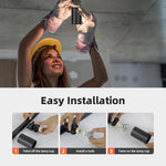 Full Set Track Light Led Ceiling Rail Lights Replaceable GU10 Light Source Spotlight for Living Room Bedroom Led Spot Track Lamp