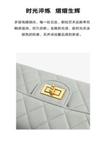 Design Luxury Women's Bag 2025 New Handbag, Quilted Chain Leather Shoulder Bag, Mini Square Bag, Top Handle Bag