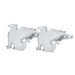 Minimalist Business Premium Suit Shirt French Griffin Cufflinks Angel Wolf  Sleeve Button Men's Cuff-link Wedding Luxury Jewelry