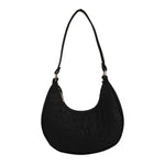 Solid Color Shoulder Bag Women Felt Shoulder Bag Stylish Women's Felt Shoulder Bags for Daily Outings Travel Retro for Work