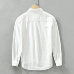 Autumn New Long Sleeve Shirt for Men Cotton Turn-down Collar Loose Shirts Fashion Men's Clothing