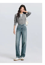 Semir Jeans Women Simple Long Trousers 2025 New Spring Straight Tube Trousers Trendy