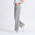 Semir Jeans Women 2025 Summer Cooling Wide Leg Pants Tencel Loose High Waist Comfortable Trousers