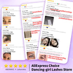 Abonnie Russian Volume Eyelash Extensions Eyelash Bouquets Volume Long Stem Soft Matte Black Premade Extension