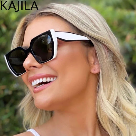 Fashion Cat Eye Sunglasses Women 2025 Luxury Brand Design Vintage Square Punk Sun Glasses For Ladies Shades Retro Eyewear UV400