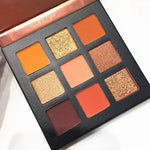 Beauty GLAZED Eyeshadow Palette 9 Color Shimmer Matte Longlasting Waterproof Palette Makeup