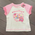 Summer Woman T Shirts Japanese Tees O-neck Short Sleeve Kawaii Anime Print Cute Subculture Y2k Tops Cartoon Sweet T-shirt Chic