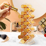 16 Grids Cosmetic Lipstick Jewelry Box Makeup Brushes Holder Lipstick Storage Box Acrylic Makeup Organizer Storage Case