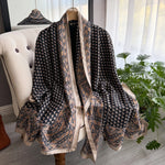 Latest Spring High Quality Soft Silk Scarf Women Ladies Elegant Print Scarf Fashion Shawl Beach sun Protection Designer Scarf