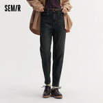 Semir Jeans Women Minimalist Pants Autumn 2025 New Versatile Tapered Trousers