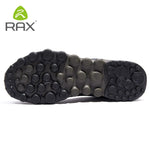 RAX Running Shoes Men&Women Outdoor Sport Shoes Breathable Lightweight Sneakers Air Mesh Upper Anti-slip Natural Rubber Outsole