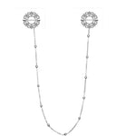 Fashion Long Chain U Heart Shaped Nipple Ring Sexy Women Body Jewelry 1 Pair Tease Europe and America Woman Nipple Piercing