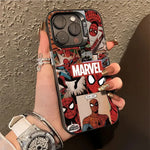Marvel Spider Man Nice Spoof Super Cool Phone Case For iPhone 16 15 14 13 12 11 Pro Max XR XS 7 8Plus Y2K Soft Anti Fall Cover