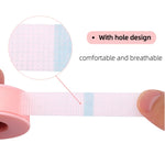Non-woven Silicone Gel Eyelash Tape Breathable Sensitive Resistant Microporous Eyelash Extension Color Tape Sticker Makeup Tools