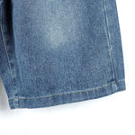 Capris Jeans Loose Women's Shorts Baggy Summer Clothes Korean Dongdaemun 2025 Woman Clothing Blue Big Size Hanbok Pants Short