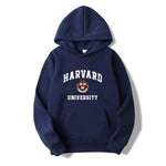 Harvard University Hoodies Spring and Autumn Fashion Men's Warm Hoodies Casual Street Hot Selling Morning Running Sports Hoodies