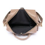 Fashion Backpack Women Shoulder Bag Soft Leather Daypack Female Large Travel Bag Ladies Bagpack Big School Backpack for Girls