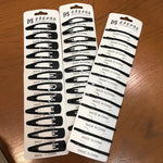 12Pcs/Set Black Barrettes BB Hair Clips Professional Hairpins Hair Accessories For Women Girls Styling Tool Headdress