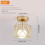 Led Ceiling Light Round Chandelier 110V 220V Mini Ceiling Lamp Indoor Lighting For Kitchen Bedroom Living Room Bathroom
