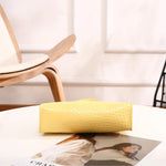 Fashion PU Shoulder Bag Casual Versatile Underarm Bags Simple Solid Color Handbag