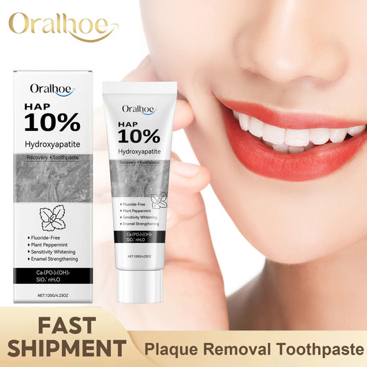 Whitening Teeth Toothpaste Enamel Repair Oral Hygiene Cleaning Stain Removal Fresh Breath Hydroxyapatite Brightening Toothpaste