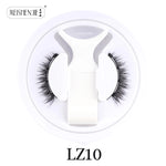 Faux Cils 1 Pair Magnetic Eyelashes Set Handmade Natural Curl False Eyelash with Tweezer Makeup Tools Magnetic Lashes for Sale