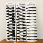 12Pcs/Set Black Barrettes BB Hair Clips Professional Hairpins Hair Accessories For Women Girls Styling Tool Headdress