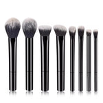 8pcs Pro Makeup Brush Set - Soft, Premium Synthetic Hair, Cruelty-Free, Easy to Clean, Foundation, Blush, Eyeshadow, Cosmetic