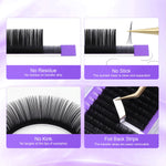 NAGARAKU Premium Faux Mink Individual Eyelash Extension Supplies Lashes Natural Soft Mink Eyelash Makeup Classical Eyelashes