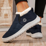 Snow Boots Men Warm Flat Winter Boots For Men Outdoor Shoes For Men Ankle Boots Waterproof Couple Footwear Working Shoes Male