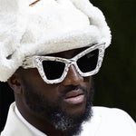 New Fashion Brand Designer Oversized Sunglasses For Women Men Cat Eye Modern Retro Sun Glasses Ins Trending Shades UV400 Eyeglas