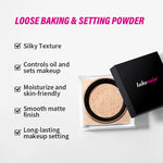 Loose Baking&Setting Powder Long Lasting Oil Control Natural Face Matte Waterproof BrighTening Loose Powder Makeup Cosmetics