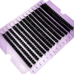 New 280Bundles 100D Cluster Eyelash Extension 9-16mm Natural Thick Style Individual Eyelashes Handmade Eyelash Bundles Mink Lash