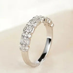 Dazzling Zirconia Finger Ring Lady Engagement Ceremony Accessories for Women Fashion Versatile Jewelry  Wedding Party