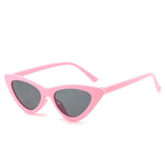 Retro Triangle Cat-eye Sunglasses for Women High-end Trendy Hipster Hot Girl Beach Glasses Outdoor Travel Camping Oculos De Sol
