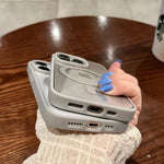 Luxury Magnetic Wireless Charge For Magsafe Case For iPhone 15 14 13 12 11 Pro XR XS Max Shockproof Soft Bumper Cover Clear Case