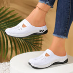 Women shoes  Convenient and comfortable at home, one foot with a vent and half slipper women's summer shoes free shippiing shoes