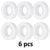 6 pcs Transparent
