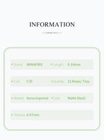 ANNAFRIS W Shape Eyelash Extensions 3D Premade Volume Fan W Style YY High Quality Natural Faux Mink Individual Lashes Supplies