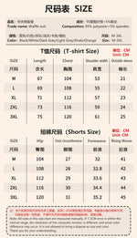 New summer men's casual short-sleeved T-shirt and shorts sportswear set, outdoor men's breathable jogging shorts 2-piece set