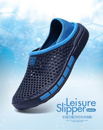 Summer Beach Men Sandals Breathable Men Casual Shoe Hole Shoes Light Clogs Home Garden Outdoor Male Flat Slippers Big Size 39-49