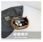 Large-Volume Suede Stylish Commuter Tote Bag For Ladies With One Shoulder Bag