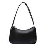 1Pc Retro Forearm Bag Women's Bow Handbag PU Leather Bag For Outdoor shopping