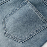 Semir Jeans Women 2024 New Winter Style with Fleece-Lined Floor-Length Trousers Hong Kong Style Wide-Leg Trousers