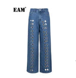 EAM Beige Zipper Pocket Back Bandage Blouse Women New Lapel Long Sleeve Loose Fit Shirt Fashion Spring Autumn 2025 1DF149100