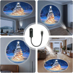 Christmas tree projection light