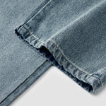 Semir Jeans Women 2024 New Winter Style with Fleece-Lined Floor-Length Trousers Hong Kong Style Wide-Leg Trousers