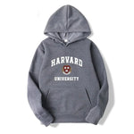 Harvard University Hoodies Spring and Autumn Fashion Men's Warm Hoodies Casual Street Hot Selling Morning Running Sports Hoodies
