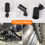 Full Set Track Light Led Ceiling Rail Lights Replaceable GU10 Light Source Spotlight for Living Room Bedroom Led Spot Track Lamp