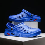 Men Sandals Summer Clogs EVA Garden Slippers Hole Shoes Beach Platform Sandals Couple Indoor House Bathroom Slides Plus Size 49